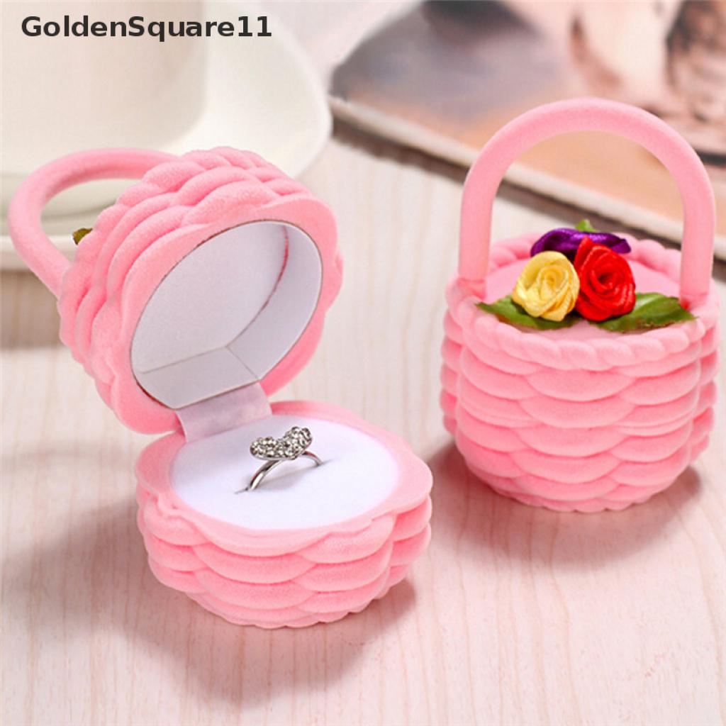 Hộp Đựng Trang Sức Bằng Nhung Hình Hoa Sang Trọng 11