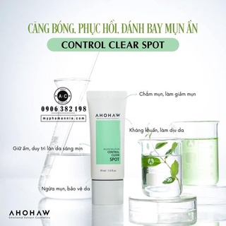 Tinh Chất Chấm Mụn Ahohaw ❤❤ Ahohaw Acless Solution Control Clear Spot Tinh Chất Chấm Mụn