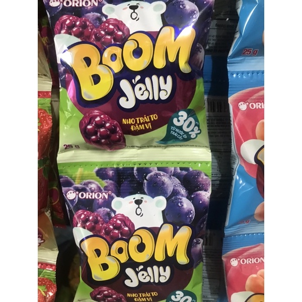 Kẹo dẻo chip chip Boom Jelly Orion siêu ngon