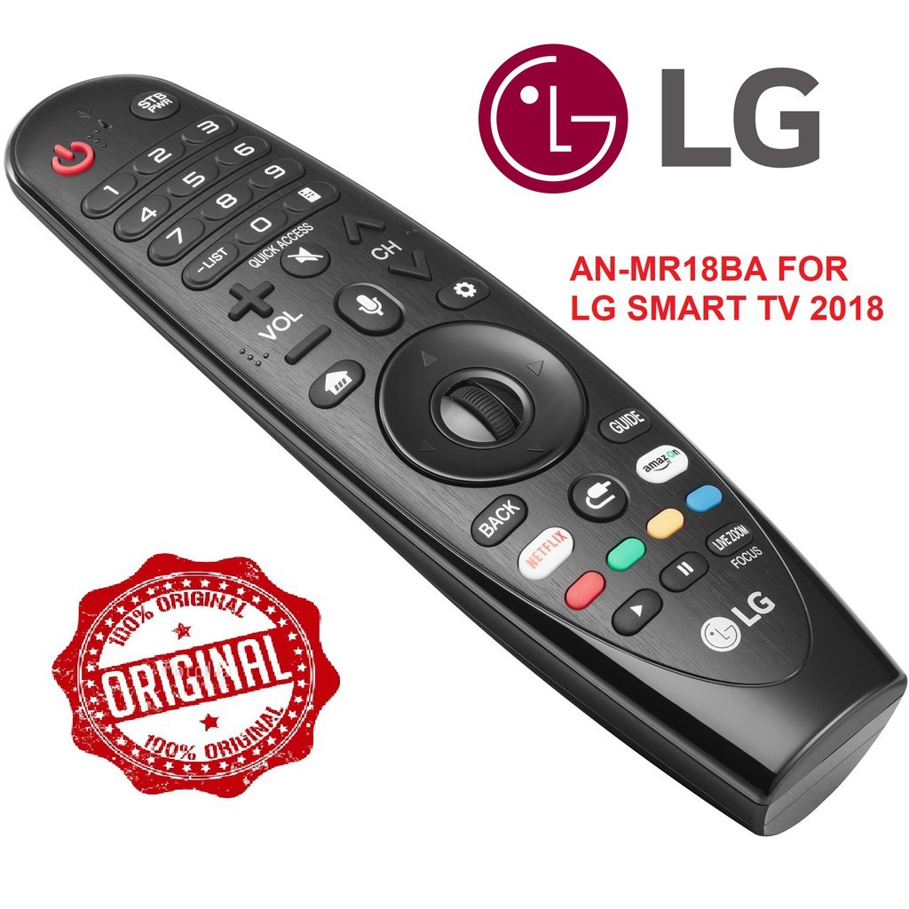 Điều khiển LG TV thông minh AN-MR18BA - Hàng chính hãng ( DÙNG CHO TIVI SẢN XUẤT NĂM 2018)