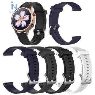 Dây đeo silicon 18mm cho đồng hồ thông minh ticwatch c2