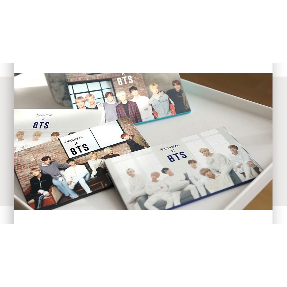 Mặt nạ dưỡng da Mask BTS Mediheal 10 miếng + 14 Photocard BTS