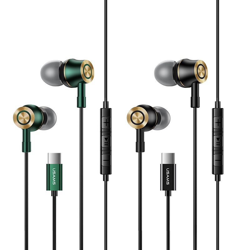 Tai Nghe Nhét Tai USAMS Âm Thanh HiFi Sống Động Chất Lượng Cao