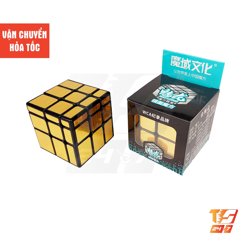 Khối Rubik 3x3 Biến Thể Vàng MoYu MeiLong Mirror - Đồ Chơi Rubic Gương 3 Tầng 3x3x3