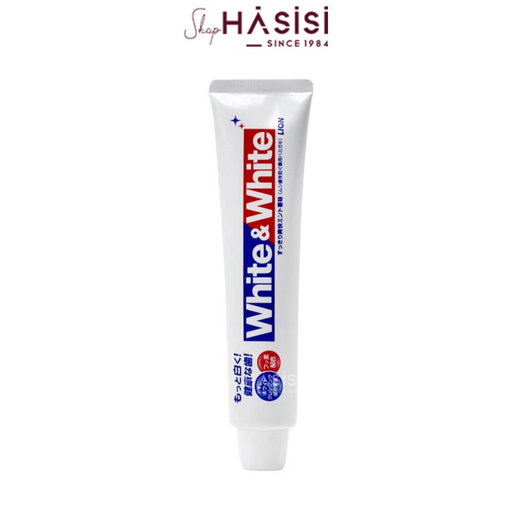 KEM ĐÁNH RĂNG LION - White &amp; White 150ml