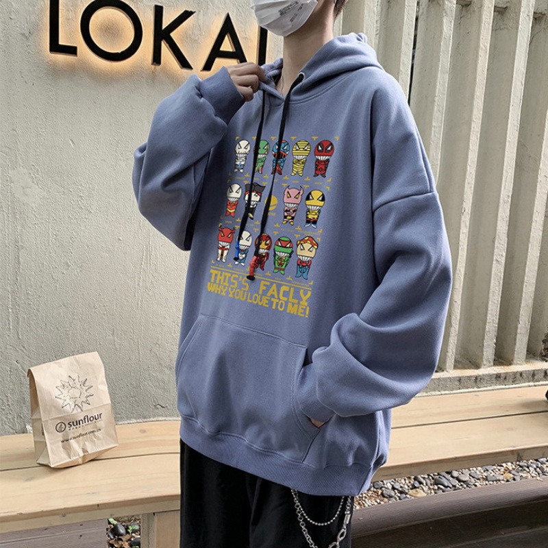 Áo hoodie unisex nam nữ cặp đôi local brand nỉ ngoại cao cấp da cá form rộng có mũ ulzzang hàn quốc cute zip SIÊU NHÂN