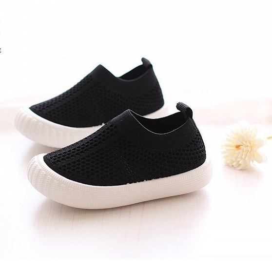 Giày lười cổ chun cho bé trai, bé gái đế mềm, êm chân