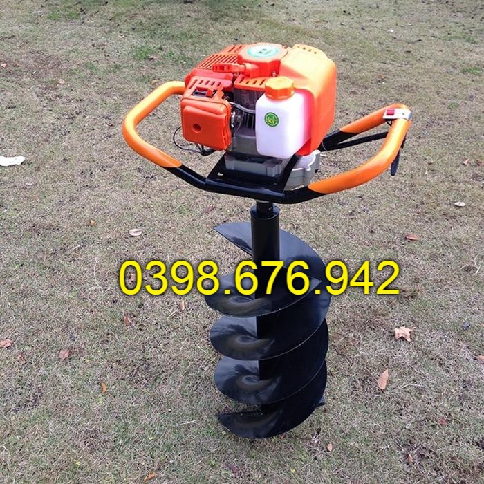 Máy khoan đất trồng cây 2 tay cầm, máy khoan lỗ trồng cây