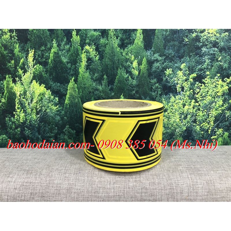 Cuộn Rào Cảnh Báo Khu vực Cấm Vào- Màu vàng- Hình thật