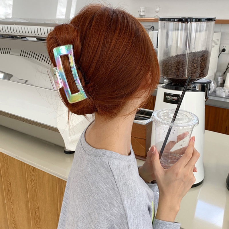 Kẹp Tóc Hình Cá Mập Nhiều Màu Sắc Thời Trang Mùa Hè Chất Lượng Cao Cho Nữ
