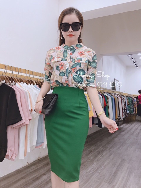 Chân váy bút chì - xẻ trước / xẻ sau ( Nhiều màu) | BigBuy360 - bigbuy360.vn