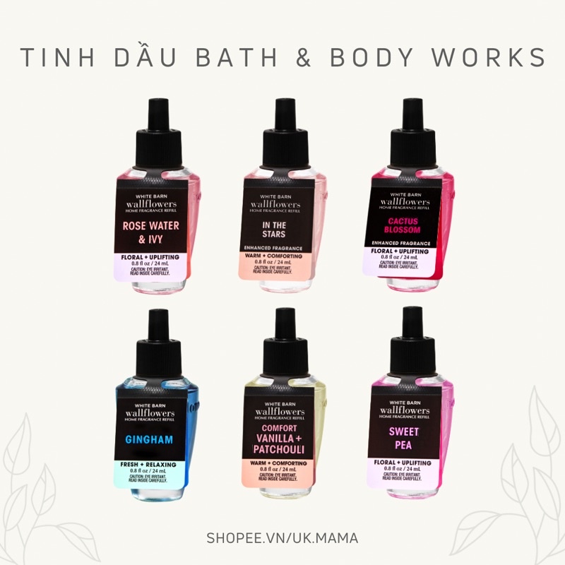 Tinh dầu thơm phòng Bath & Body Works