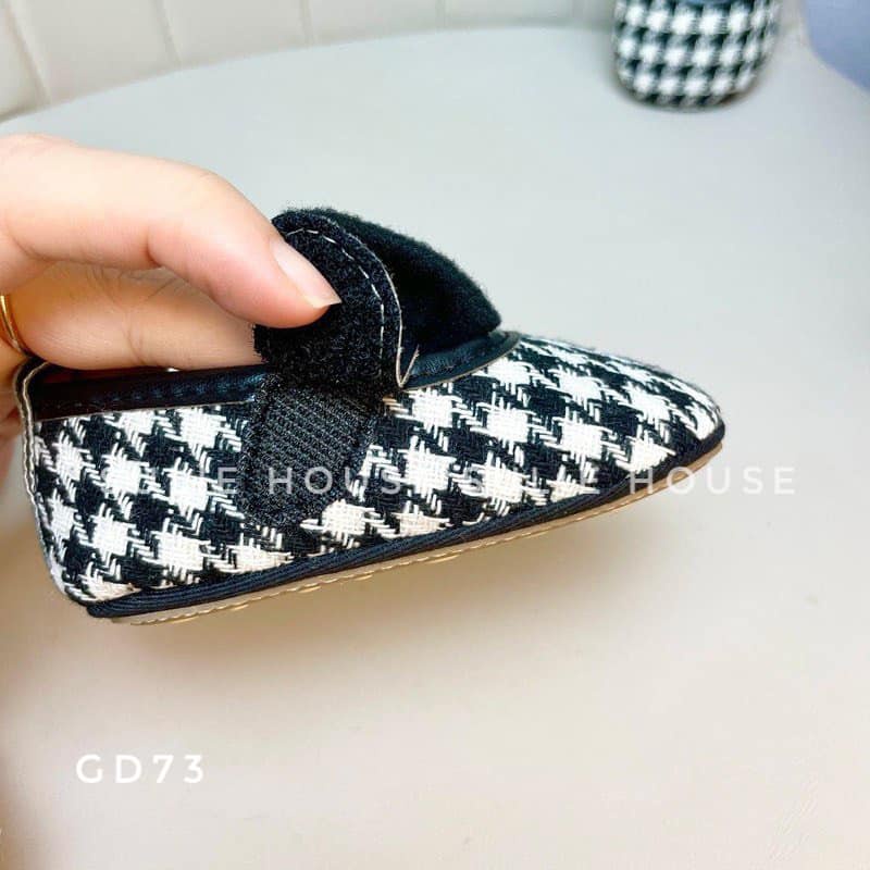 Giày tập đi búp bê đính nơ - GD73