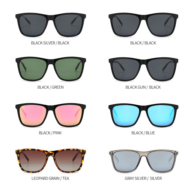 Kính Mát Phân Cực Gọng Vuông Phong Cách Retro 2021 Cho Nam | BigBuy360 - bigbuy360.vn