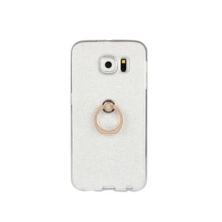 Ốp lưng silicon lấp lánh có nhẫn đỡ cho Samsung Galaxy S6