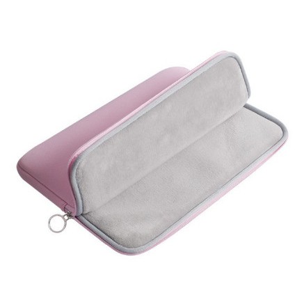 Túi chống sốc gấu thời trang cho Laptop Macbook dễ thương hồng 11.6 inch