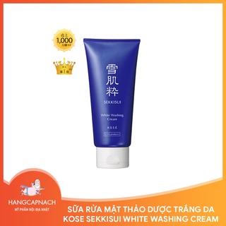 Sữa Rửa Mặt Trắng Da  Kose Sekkisui White Wash Cream