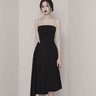 Đầm hai dây sang chảnh