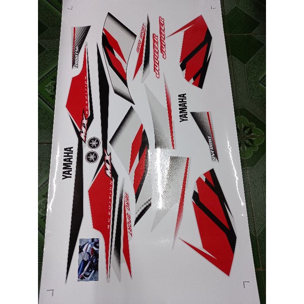Tem rời jupiter mx đỏ xe bạc
