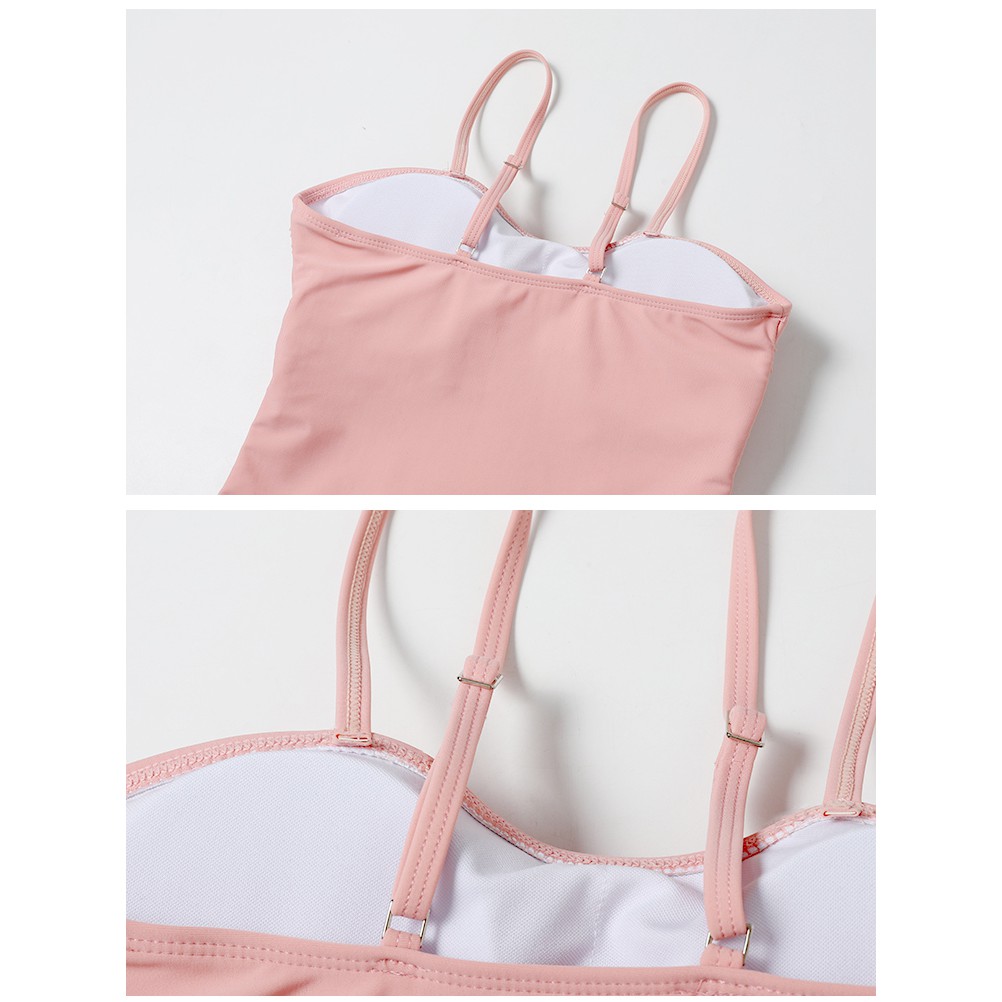 Bộ Đồ Bơi Trễ Vai Màu Sắc Đơn Giản Cho Nữ | BigBuy360 - bigbuy360.vn