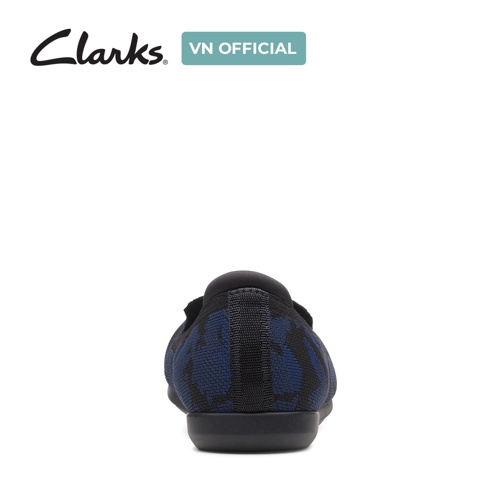 Giày búp bê nữ CLARKS màu Xanh camo