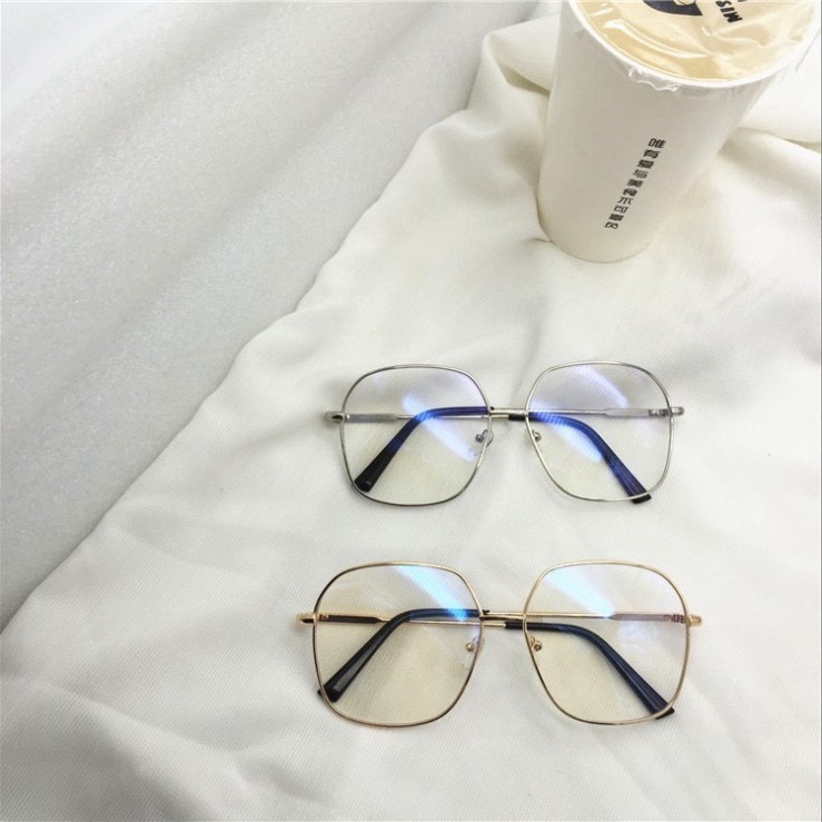 Mắt kính thời trang Eyes Light T5239 gọng kính cận kim loại mắt vuông hot trend