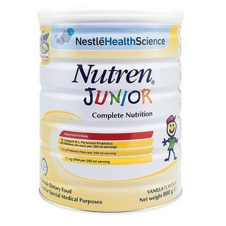 Sữa bột thụy sĩ nutren junior 800g