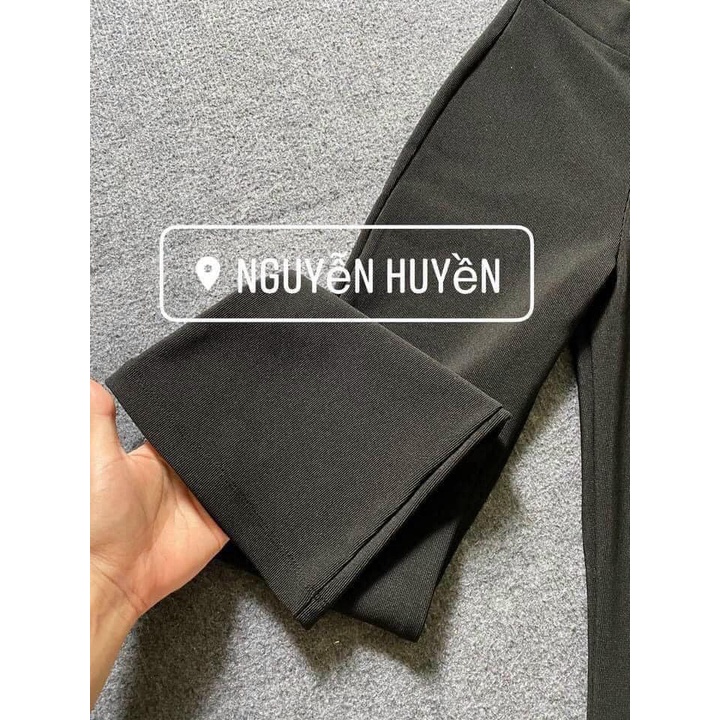 Quần Ống Loe Z.r Tôn Dáng Cạp Chun Siêu Co Dãn | BigBuy360 - bigbuy360.vn