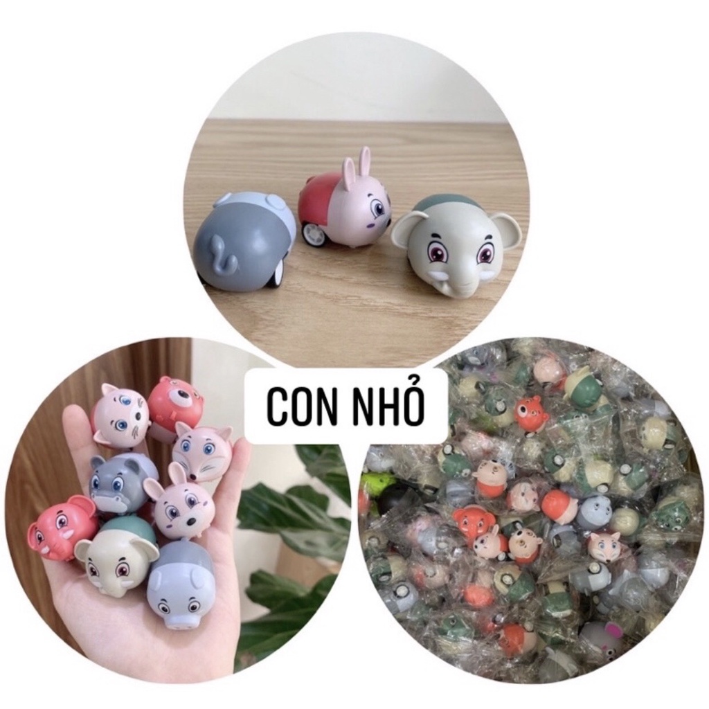 Set 20 Con Vật Chạy Đà dễ thương  cho bé