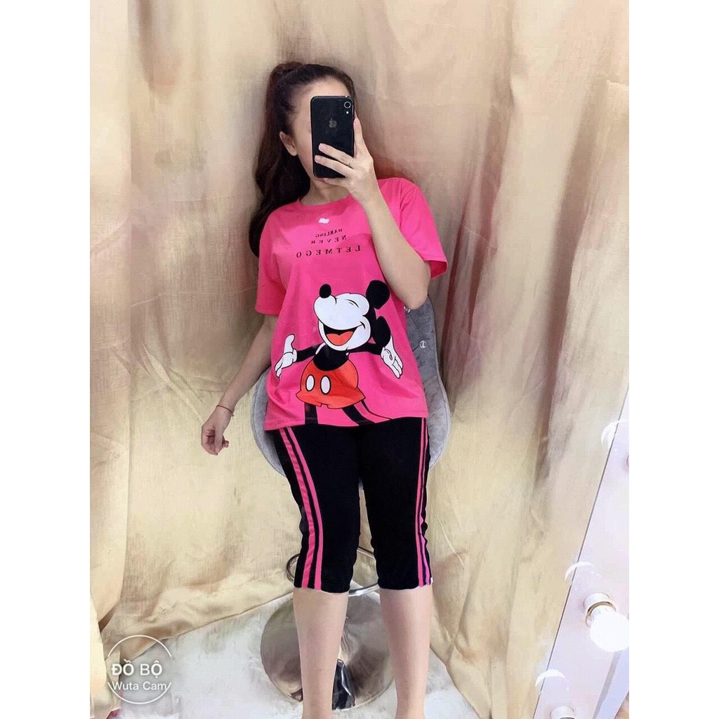 BỘ MẶC NHÀ LỬNG NGỐ HỌA TIẾT SIÊU HOT