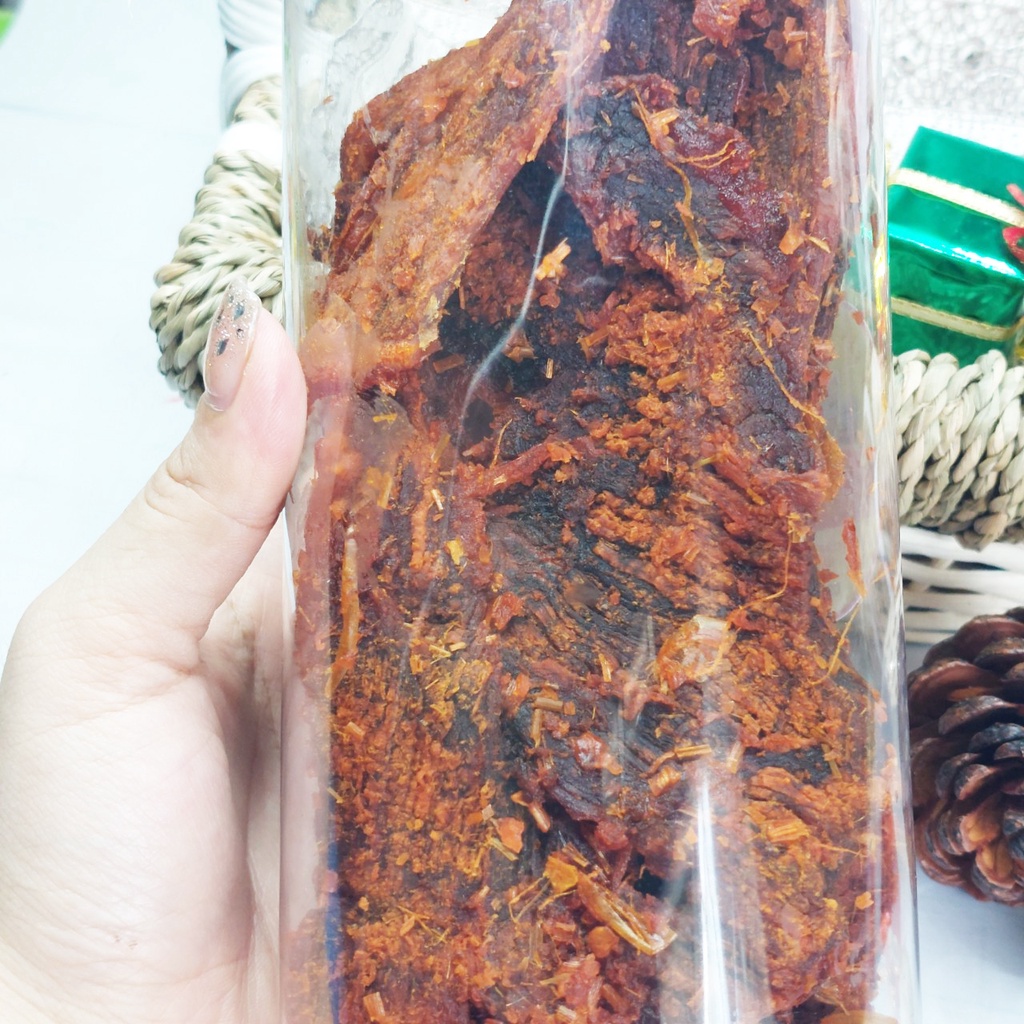 Khô Bò Miếng Mềm Vị Biển, Bò Miềng Ăn Liền Hủ Pet 250gr Dai Ngon Chuẩn Vị | BigBuy360 - bigbuy360.vn