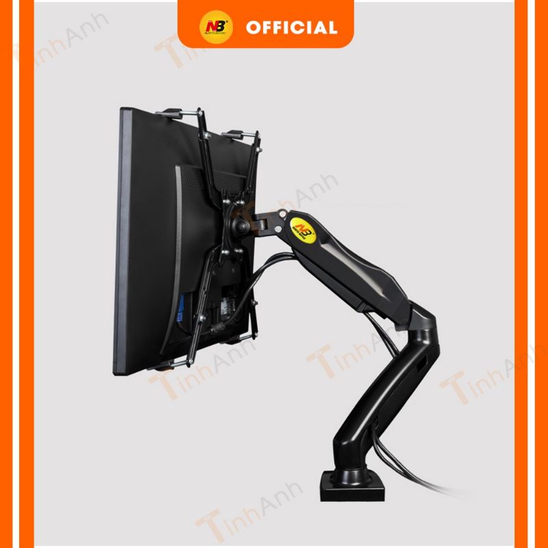 Kẹp treo màn hình FP1 17 - 27 inch sử dụng cho màn hình không thiết kế treo