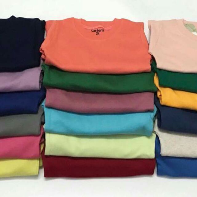 Combo 4 bộ cotton len trơn