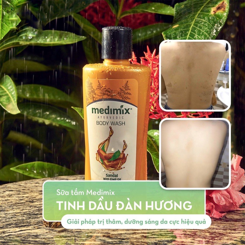 Sữa Tắm Medimix Tinh Dầu Eladi Và Đàn Hương 300ml