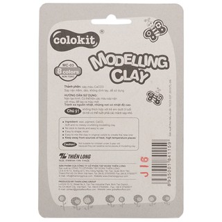 Sáp nặn Colokit Thiên Long MC-03 (8 Màu)
