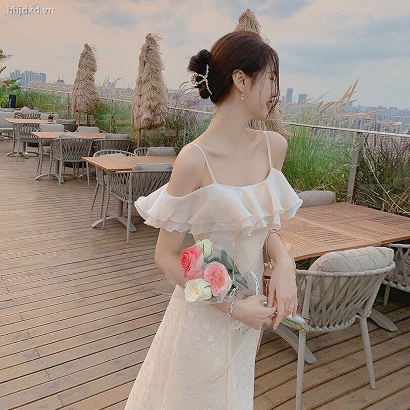 Đầm Hai Dây Quyến Rũ Dáng Dài Cho Nữ