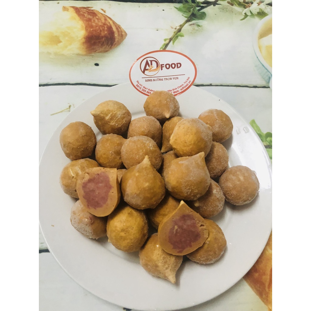 500gr gà viên nhân xúc xích thơm ngon bổ dưỡng ( chia từ túi 1kg )