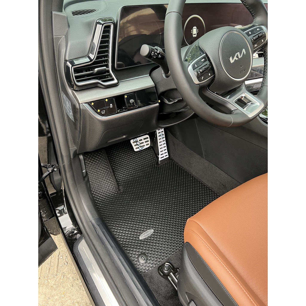 Thảm Lót Sàn Ô Tô KATA Cao Cấp Cho Xe Kia Sportage  - Không mùi, Không ẩm mốc, Dễ dàng vệ sinh