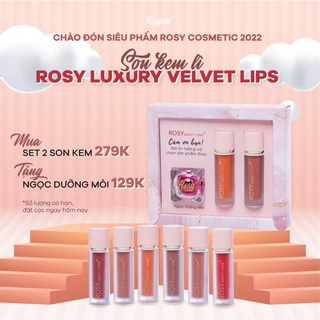 son kem lì kháng nước dưỡng môi Rosy chính hãng