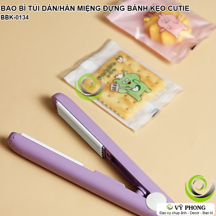 BAO BÌ TÚI HÀN MIỆNG DÁN MIỆNG ĐỰNG BÁNH KẸO CUTIE CARTOON LÀM QUÀ TẶNG DỊP LỄ TẾT NĂM MỚI NOEL BBK-0134