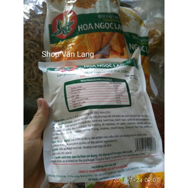 Bột mỳ Hoa Ngọc Lan cao cấp gói 500g