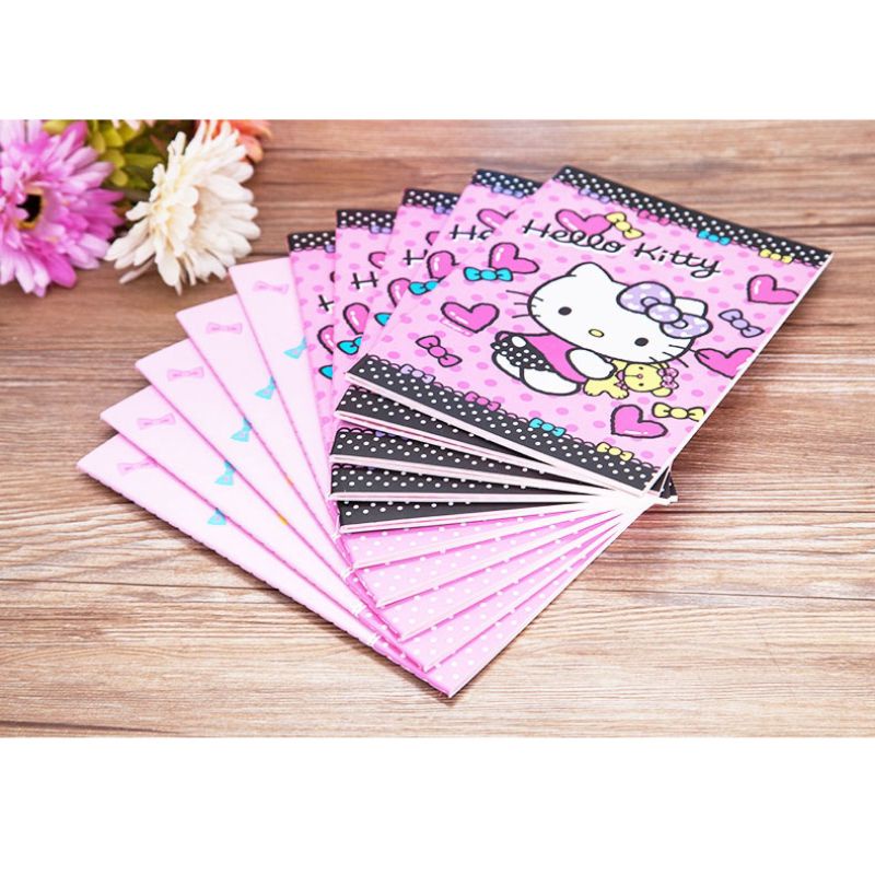 sổ hello kitty kèm sticker