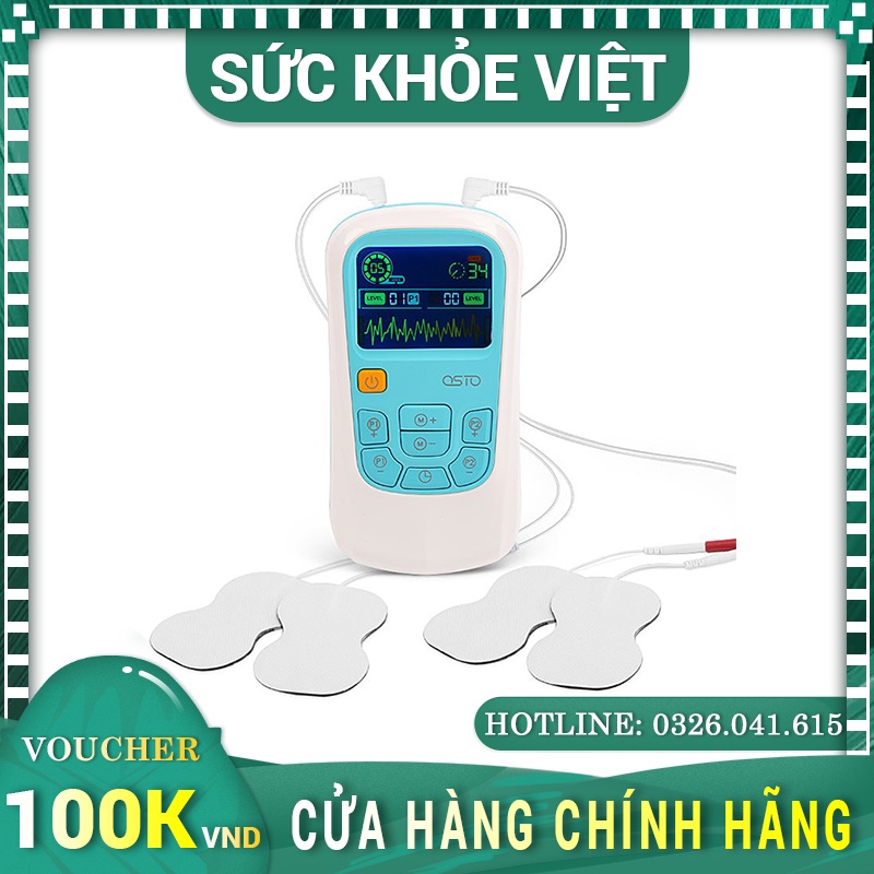 Máy Massage Xung Điện Trị Liệu, Máy Mát Xa Xung Điện AST-2012A, Máy Massage Châm Cứu,Tích Hợp 25 Chế Độ Massage