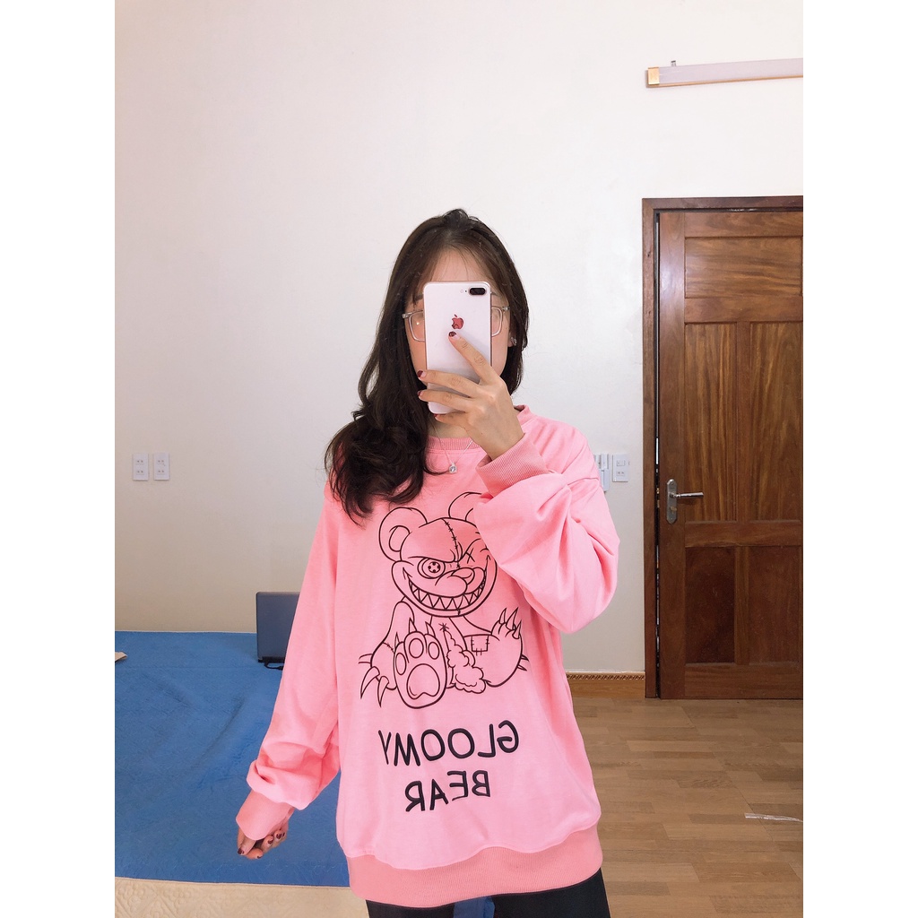 [Mã 2611THTRANG100K hoàn 10% xu đơn 99K] Áo sweater nỉ cổ tròn dài tay nam nữ họa tiết xu hướng 2021 | BigBuy360 - bigbuy360.vn