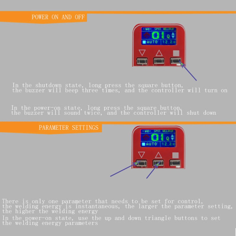 Máy Hàn Cầm Tay Mini ABS Màu Đỏ Đa Dạng 18650