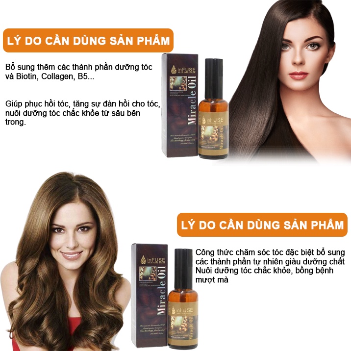 Tinh Dầu Dưỡng Tóc Cafe MACADAMIA MIRACLE OIL 50ML - Phục Hồi Tóc Hư Tổn, Kích Thích Mọc Tóc Lamyra