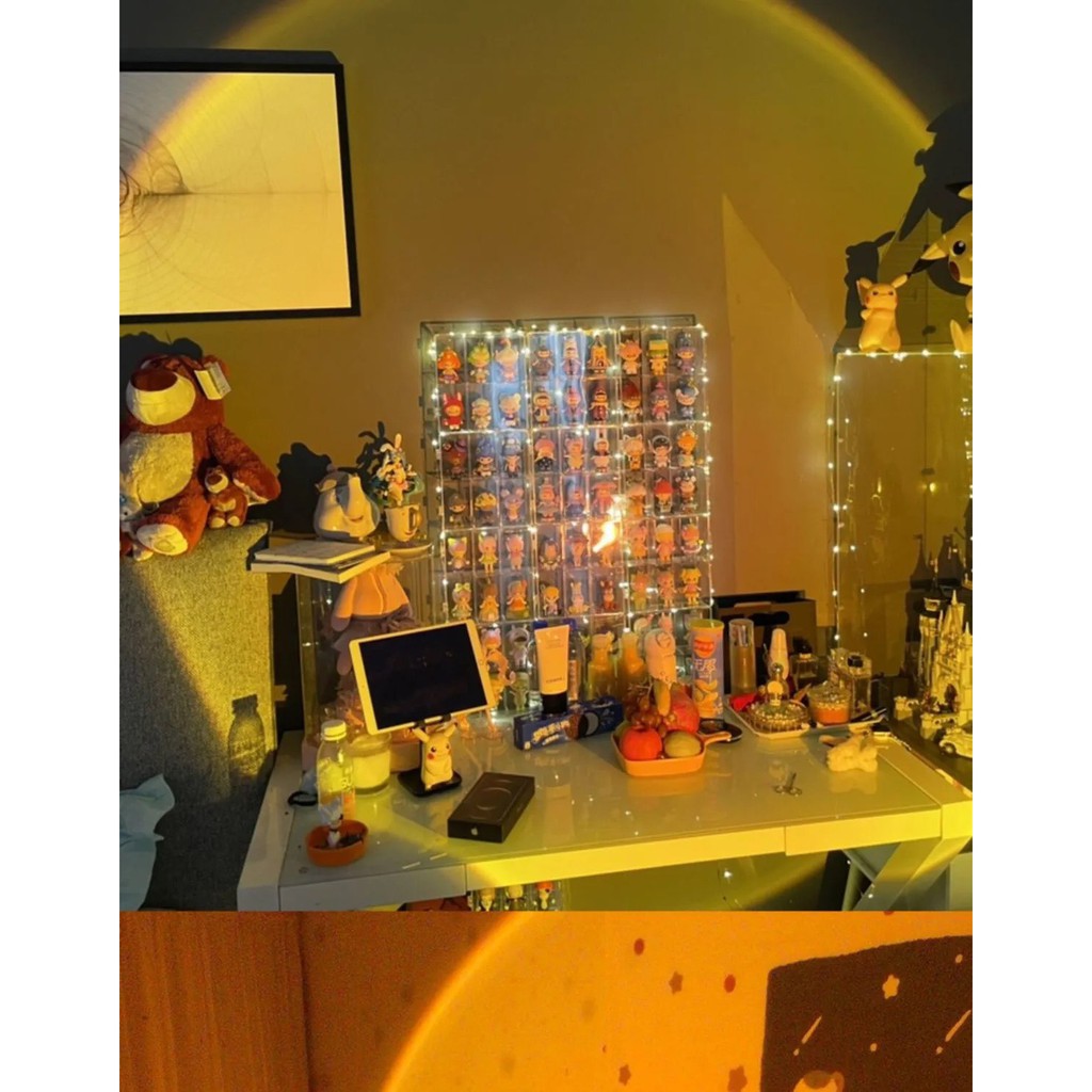 Đèn tiktok hot siêu sáng, đèn hoàng hôn, Sunset - Sunset Red - Rainbow hỗ trợ quay video/ chụp | BigBuy360 - bigbuy360.vn