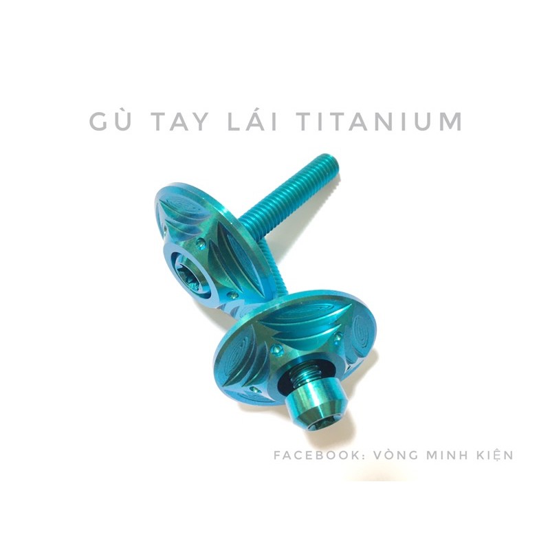 (Combo 4 món) Gù titan + ốc 6li4 trụ gr5 ( tặng kèm cao su )