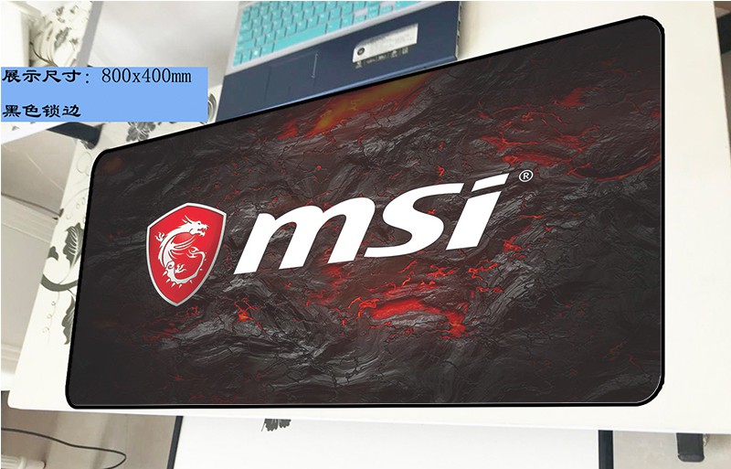 MSI Miếng Lót Chuột Cỡ Lớn In Logo Msi70X40