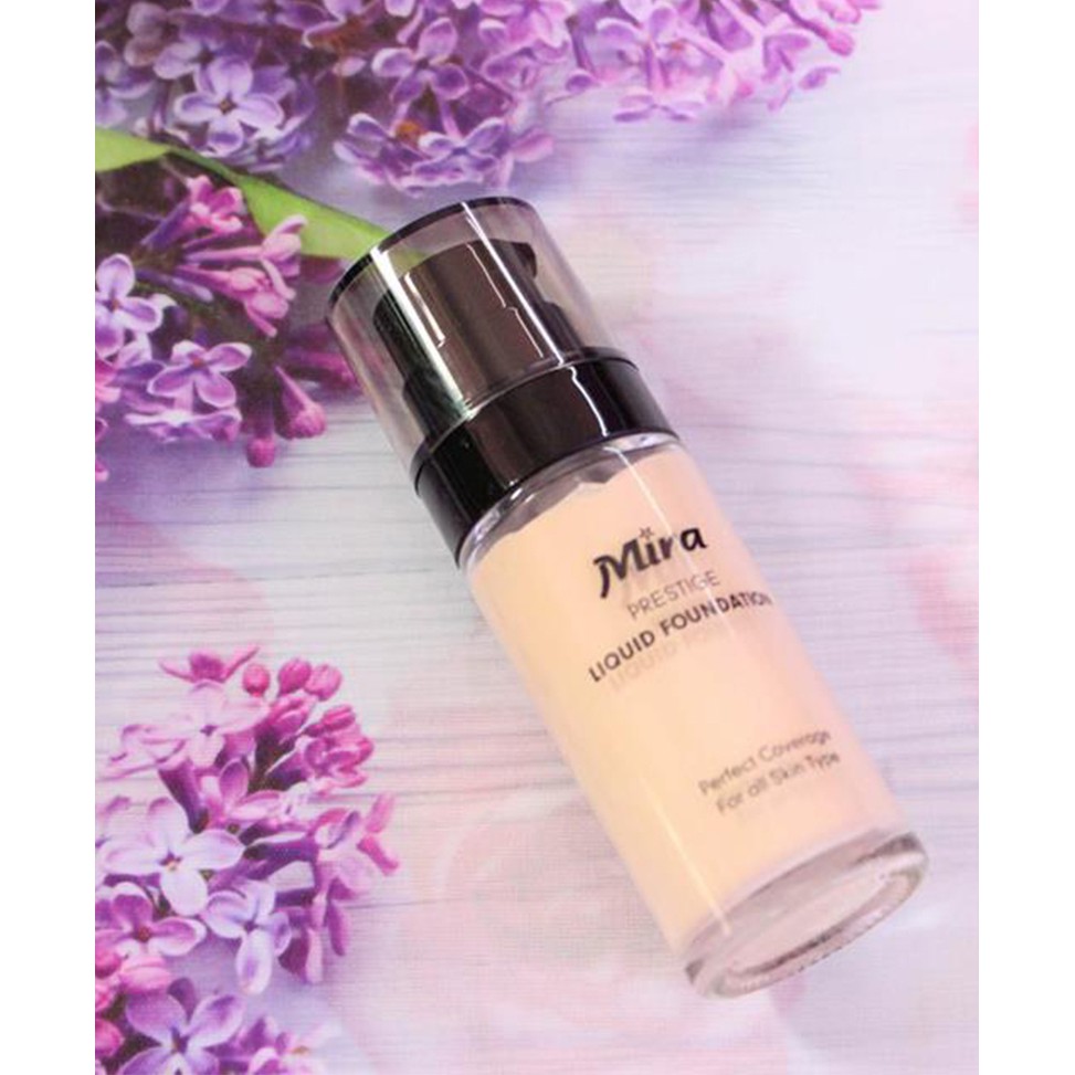 [Chính hãng] Kem nền chống nắng Mira Liquid Foundation 35ml